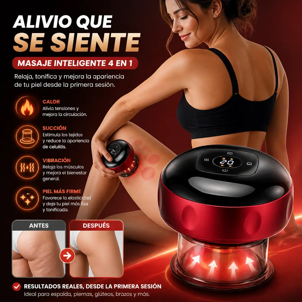 Masajeador al Vacío Recargable Vacumt