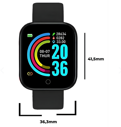 Smartwatch D20 Y68 Reloj Colores