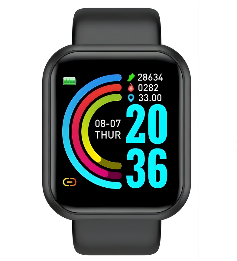 Smartwatch D20 Y68 Reloj Colores