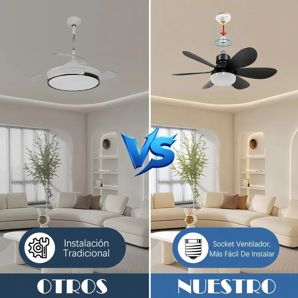 VentiLux: Convierte cualquier rincón en un espacio más fresco e iluminado en minutos