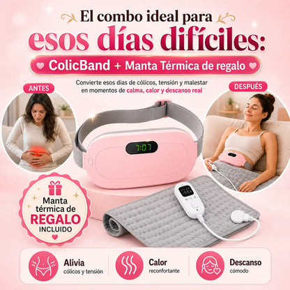 Combo Alivio: ColicBand + Manta Térmica de regalo ✨🌸