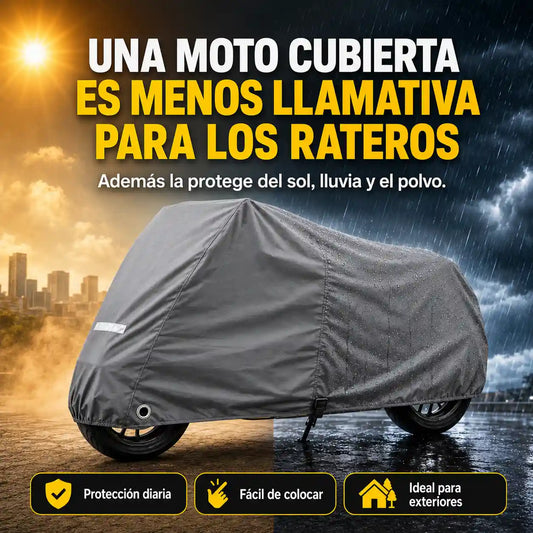 COBERTOR IMPERMEABLE 🏍️💦 | Tu moto protegida y limpia por semanas