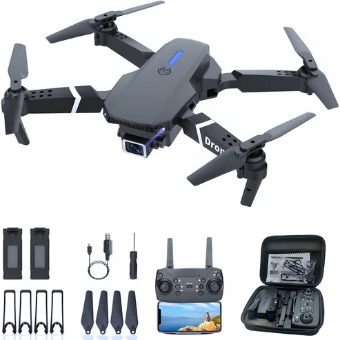 Drone E88 Pro | Vuela, explora y graba desde el aire